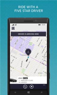 Uber. Скриншот 2