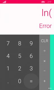[WP8.1]Android Calculator 1.0.0.0. Скриншот 3