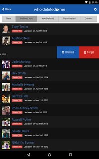 Who Deleted Me on Facebook* 1.0.6. Скриншот 3