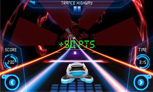 Dodge Space Trace 3D. Скриншот 3