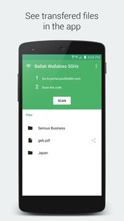 Portal WiFi File Transfers 1.3.3. Скриншот 3