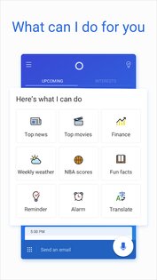 Cortana 3.3.3.2876. Скриншот 2