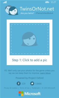 TwinsOrNot. Скриншот 1