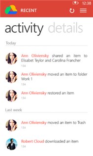 Client for Google Drive. Скриншот 8