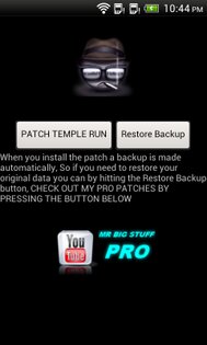 Temple Run Putcher v1.5 [Beta Build 110_genius_483]. Скриншот 1