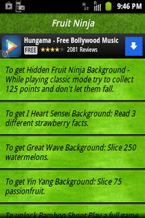 Game Cheats & Hints 1.1. Скриншот 3