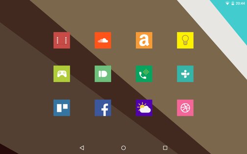 Square Icon Pack Free 2.0. Скриншот 4