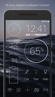 Lines – Icon Pack 3.7.2. Скриншот 1