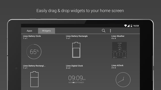 Lines – Icon Pack 3.7.2. Скриншот 16