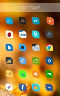 Leaf Icons 1.0.3. Скриншот 1