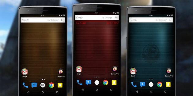 PipBoy 3000 Live Wallpaper 2.4. Скриншот 1