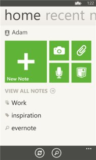 Evernote. Скриншот 1