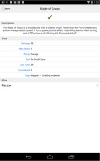 Terraria Helper — Craft guide 1.0.3. Скриншот 1