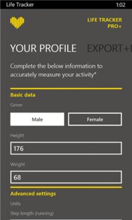 Life Tracker Pro+. Скриншот 5