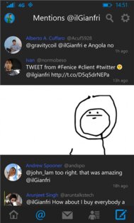 Fenice for Twitter. Скриншот 4