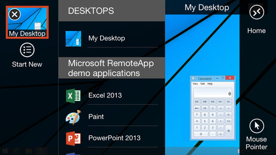 Microsoft Remote Desktop. Скриншот 3