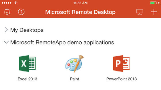 Microsoft Remote Desktop. Скриншот 5