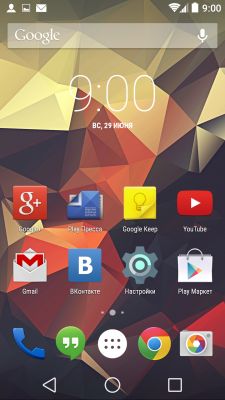 Обзор новой операционной системы Android L Developer Preview