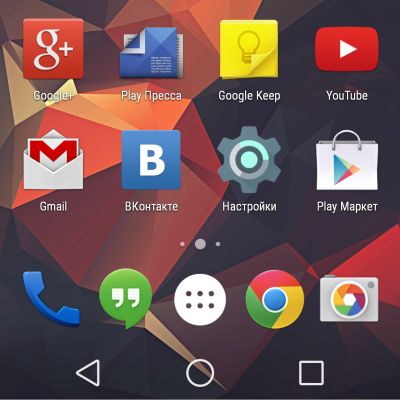 Обзор новой операционной системы Android L Developer Preview