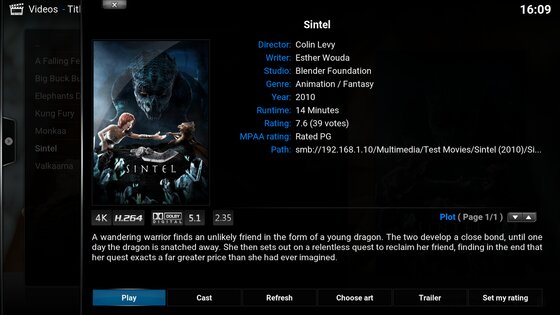 Kodi 21.2. Скриншот 20
