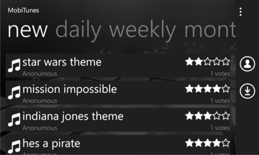 MobiTunes Free. Скриншот 3