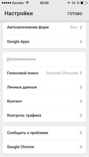 Google Chrome. Скриншот 6
