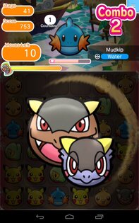 Pokémon Shuffle 1.17.0. Скриншот 9