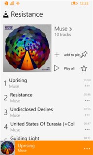 VLC for Windows Phone. Скриншот 4