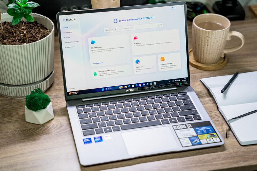 Очень лёгкий ноутбук, на котором действительно можно работать: обзор TECNO MEGABOOK S14