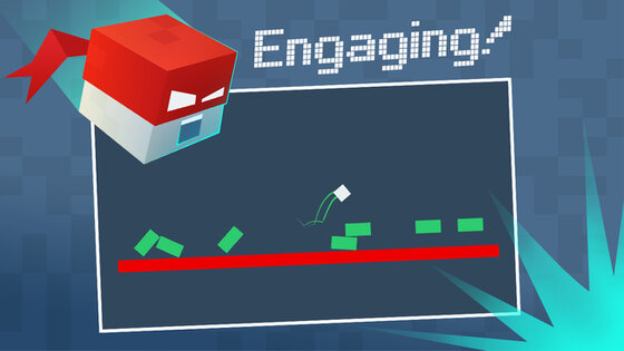 Quby Jump — Реально хардкорная игра. Скриншот 3