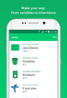 Javvy 1.4.1. Скриншот 2
