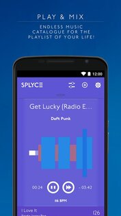 Splyce – Music Player 1.1.6. Скриншот 1