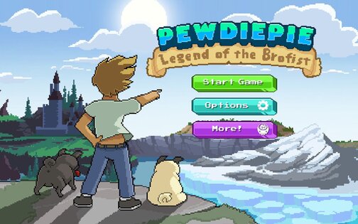 PewDiePie: Legend of Brofist. Скриншот 4