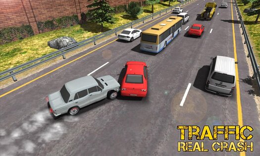 Real Racer Crash Traffic 3D 1.1. Скриншот 1