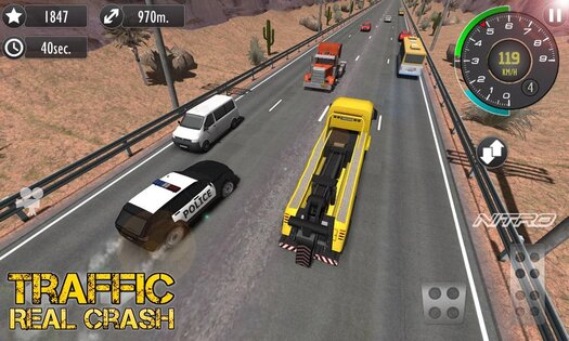 Real Racer Crash Traffic 3D 1.1. Скриншот 8