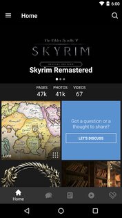 Fandom: Elder Scrolls 2.9.8.1. Скриншот 1