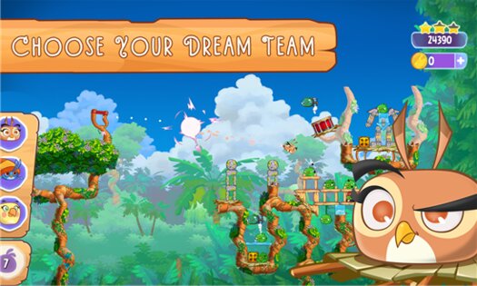 Angry Birds Stella. Скриншот 3