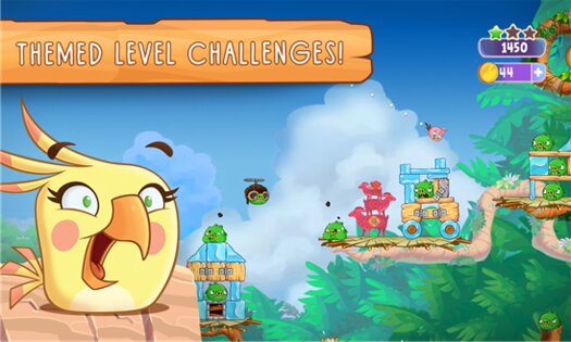 Angry Birds Stella. Скриншот 4