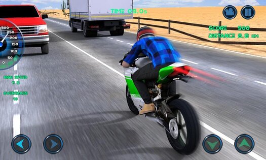 Moto Traffic Race 1.34.03. Скриншот 8