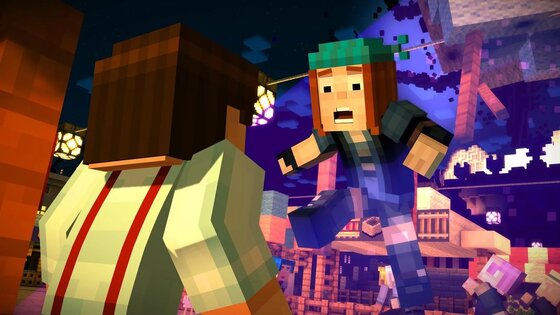 Minecraft: Story Mode. Скриншот 1
