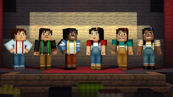 Minecraft: Story Mode. Скриншот 2