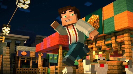 Minecraft: Story Mode. Скриншот 3