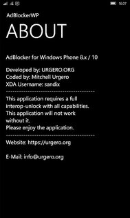 AdBlocker 1.0. Скриншот 1