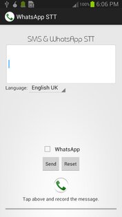 STT for WhatsApp* & SMS 1.0. Скриншот 1