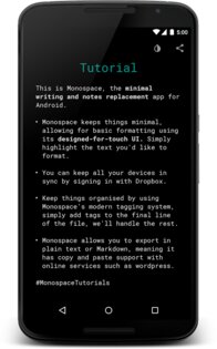 Monospace 2.6.3. Скриншот 1