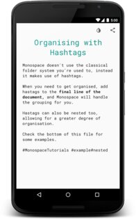 Monospace 2.6.3. Скриншот 3