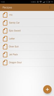 Block Story Recipe Editor Demo 1.0.2. Скриншот 6