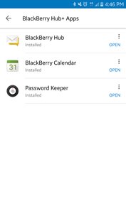 Службы BlackBerry Hub+ 2.2535.2. Скриншот 2