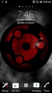 Sharingan Live Wallpaper 3.1. Скриншот 2