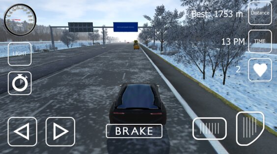 Snow Traffic Racing 1.0. Скриншот 4